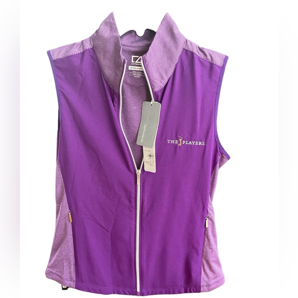 NWT XS - CB WeatherTec THE PLAYERS zippered vest